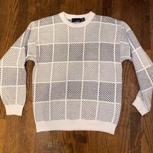 Vintage patterned sweater